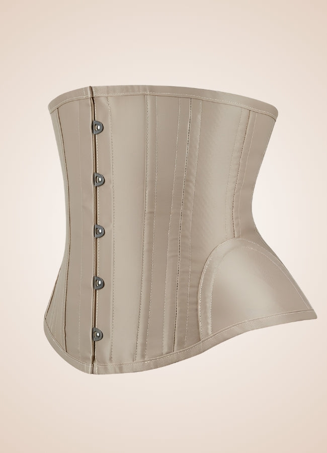 Cream Steampunk Corset Beige / 2XS cream-steampunk-corset-beige