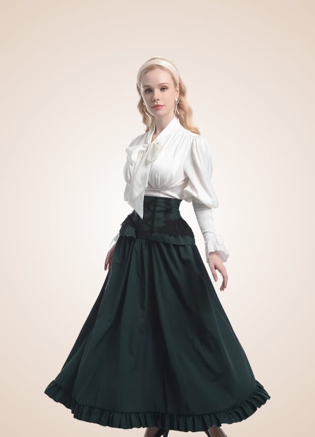 European Woman Pirate Dress – Steampunk Outfit