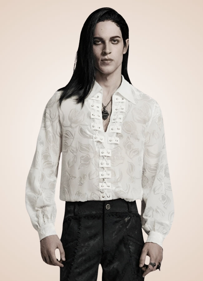 Men's Gothic Dress Shirt – Steampunk Outfit Men's Gothic Dress Shirt – Steampunk Outfit