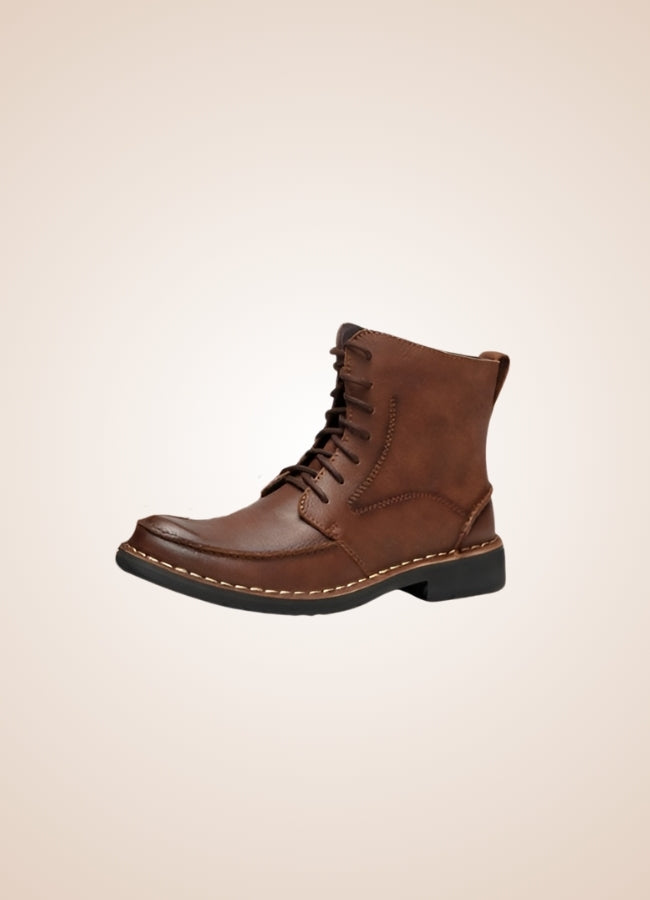 Men's Steampunk Leather Boots