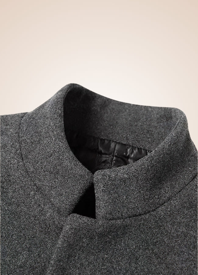 Men's Vintage Coat Gray / 3XL mens-vintage-coat-gray