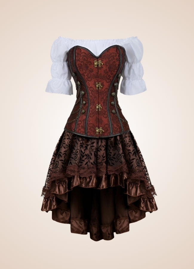 Modern Steampunk Dress – Steampunk Outfit Modern Steampunk Dress – Steampunk Outfit