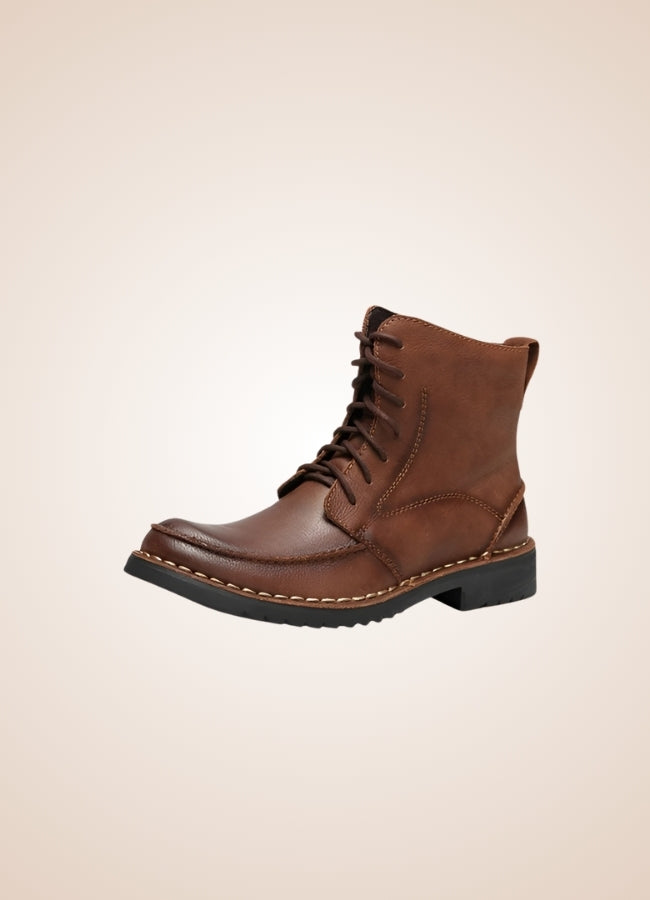 Steampunk British Style Boots Dark Brown / 10.0 steampunk-british-style-boots-dark-brown
