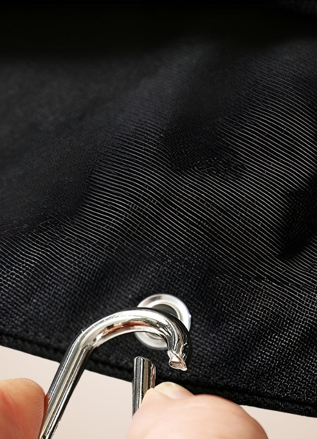 Steampunk Patched Skirt Black / M steampunk-patched-skirt-black