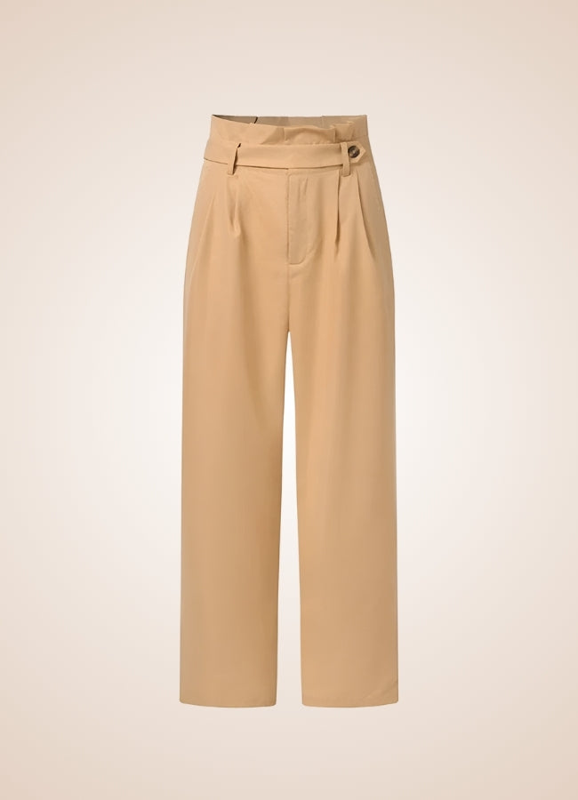 Steampunk Vintage High Waist Pants Khaki / 4XL steampunk-vintage-high-waist-pants-khaki