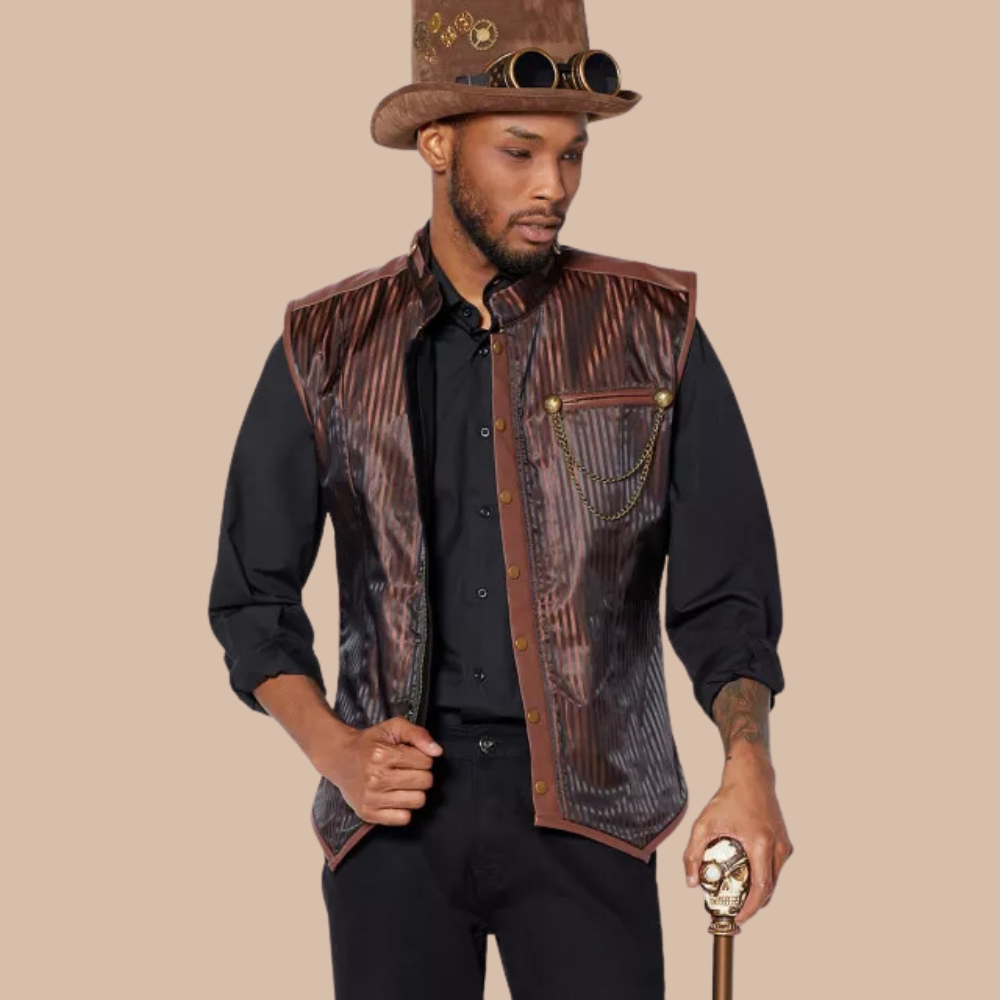 Steampunk Men's Vests collection