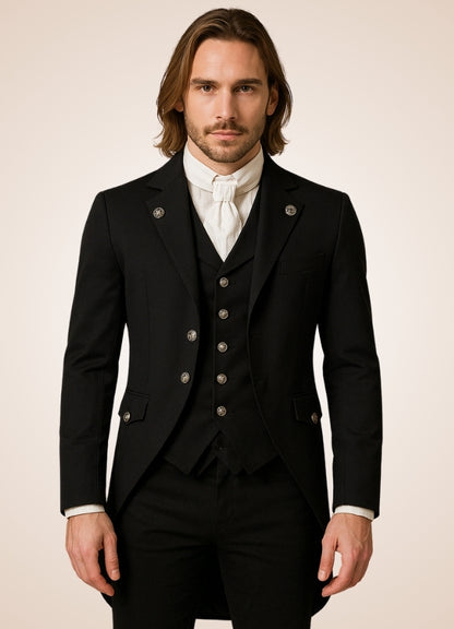 Victorian male Model with our Steampunk-Inspired Jacket