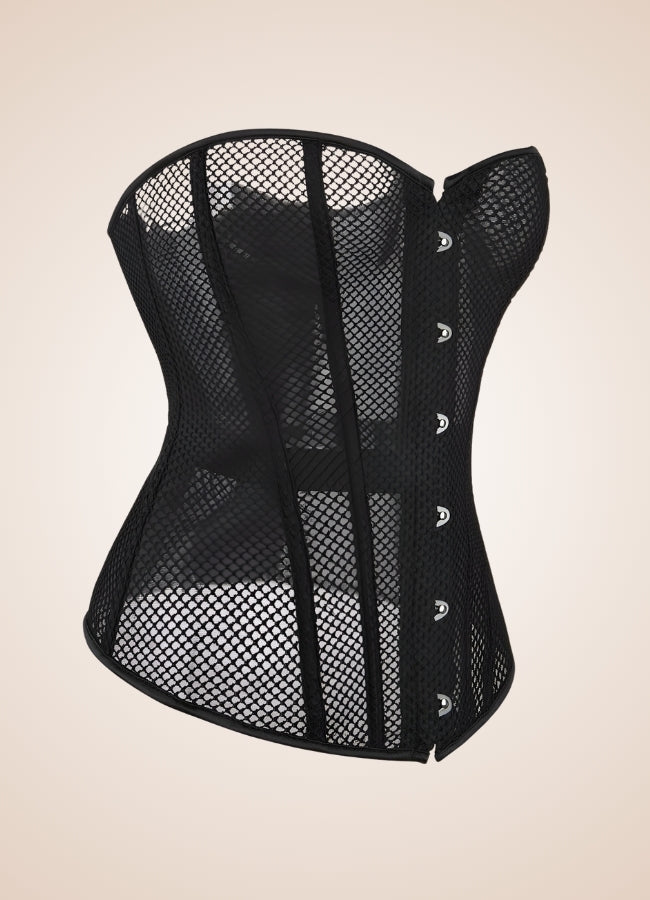 Black Pirate Steampunk Bustier Black / 5XL black-pirate-steampunk-bustier-black