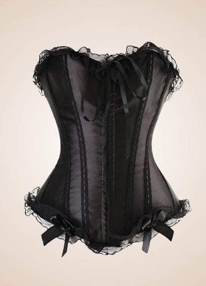 Black Steampunk Sleeveless Corset Dress Black / 5XL black-steampunk-sleeveless-corset-dress-black