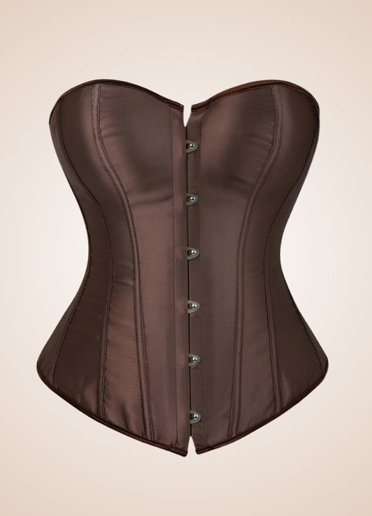 Classic Brown Steampunk Corset Brown / 4XL classic-brown-steampunk-corset-brown