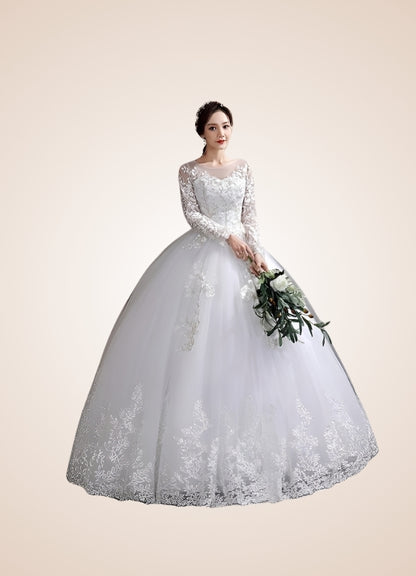 Elegant White Steampunk Dress White / 2XL elegant-white-steampunk-dress-white