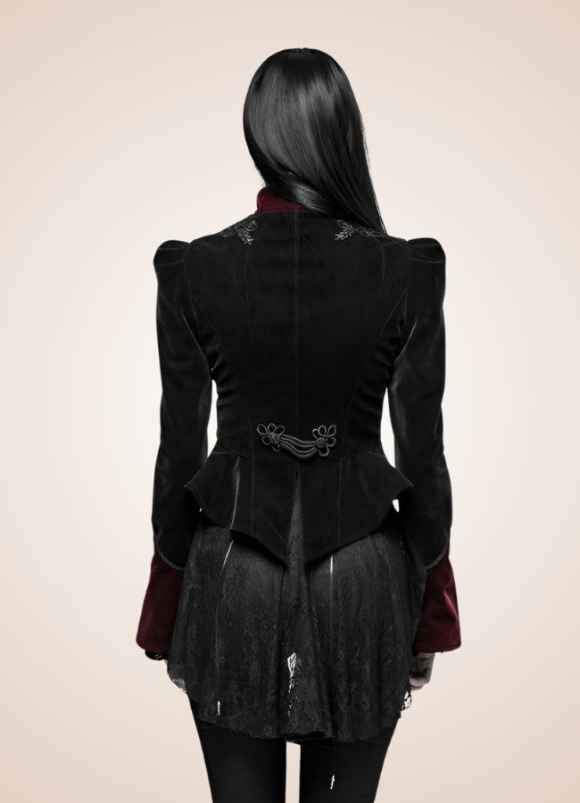 Goth Steampunk Coat Black / 3XL goth-steampunk-coat-black