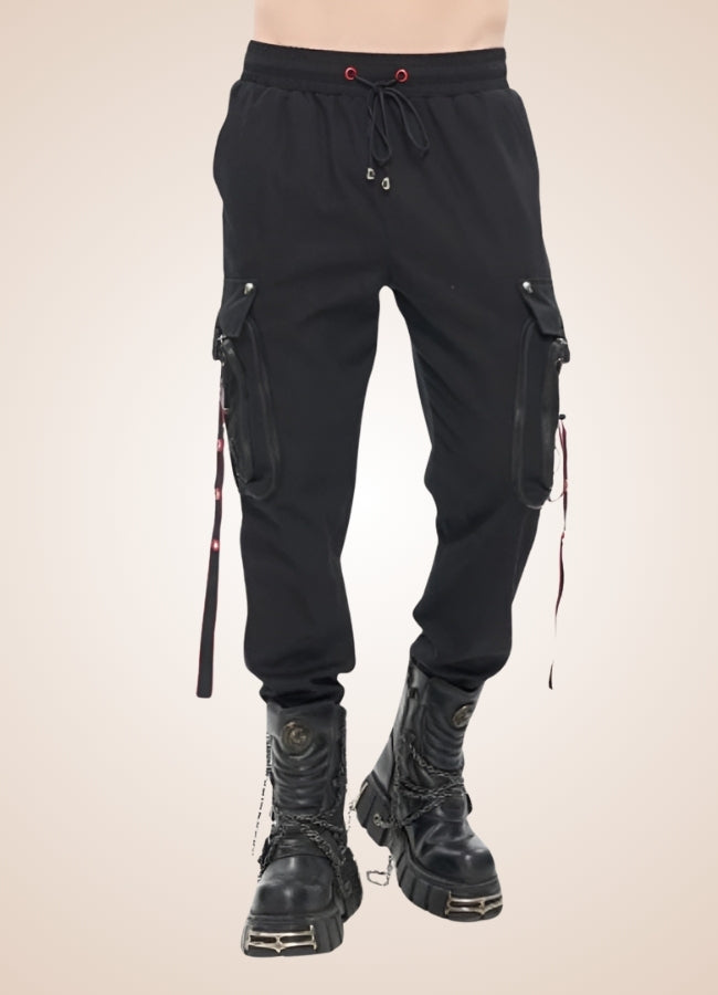 Gothic Punk Jogger Pants Black / 3XL gothic-punk-jogger-pants-black