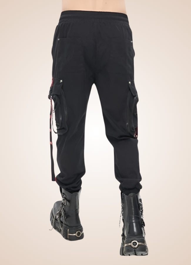 Gothic Punk Jogger Pants Black / 3XL gothic-punk-jogger-pants-black