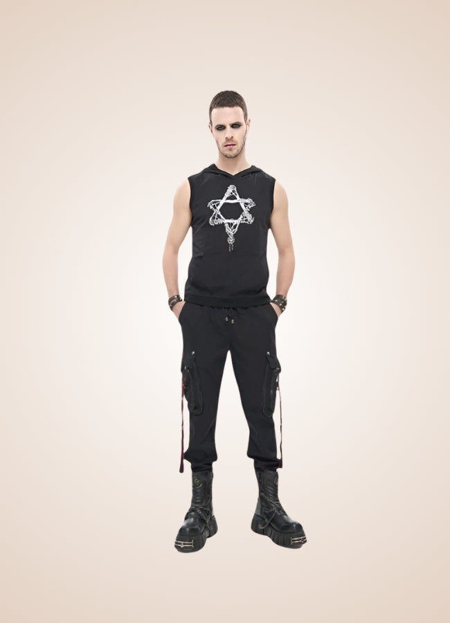 Gothic Punk Jogger Pants Black / 3XL gothic-punk-jogger-pants-black