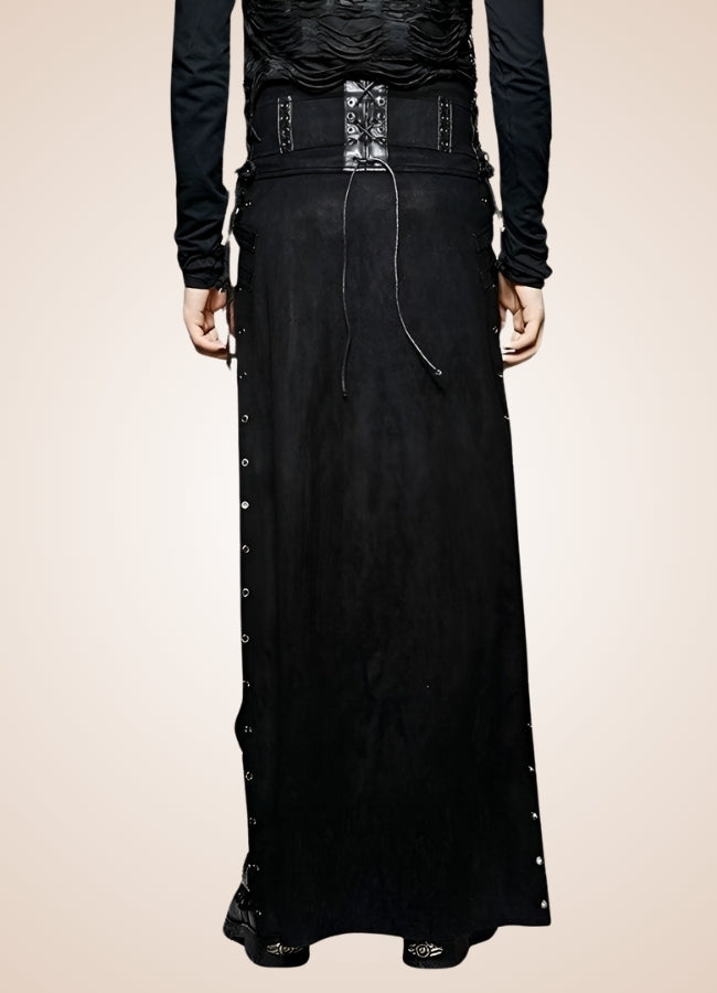 Gothic Skirt Pants Black / L-XL gothic-skirt-pants-black