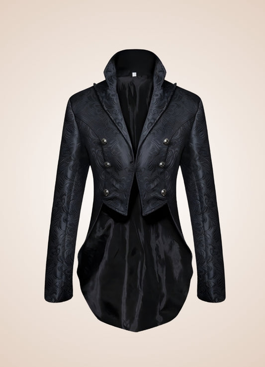 Gothic Steampunk Jacket Black / XL gothic-steampunk-jacket-black