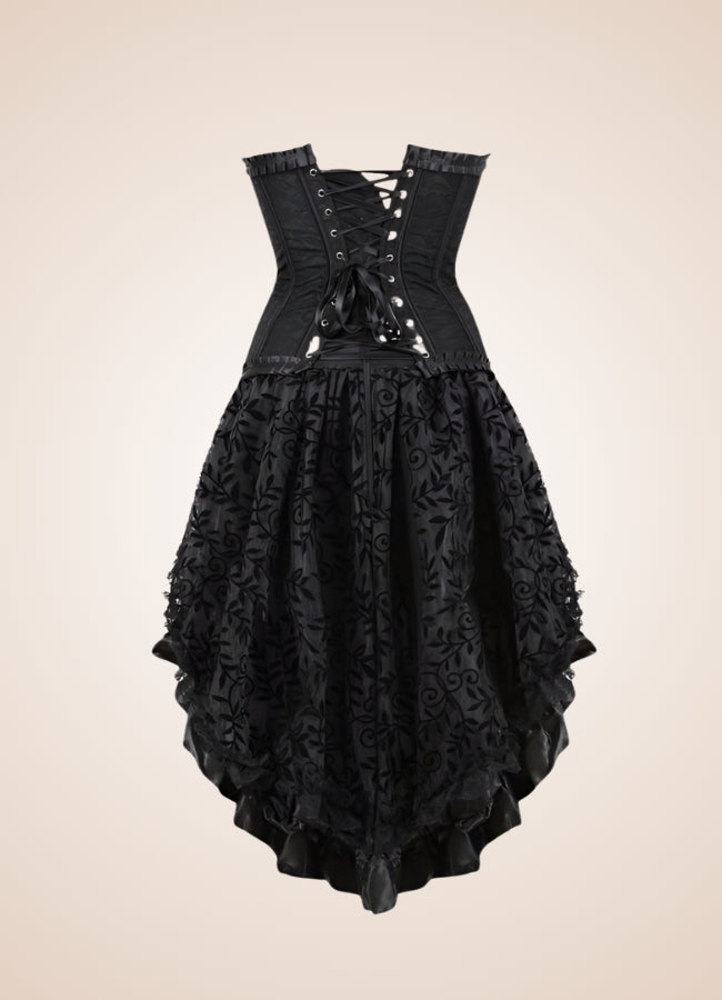 Gothic Victorian Corset Dress Steampunk Outfit Gothic Victorian Corset Dress Steampunk Outfit