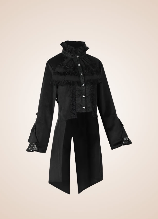 Gothic Victorian Tail Shirt Steampunk Outfit Gothic Victorian Tail Shirt Steampunk Outfit