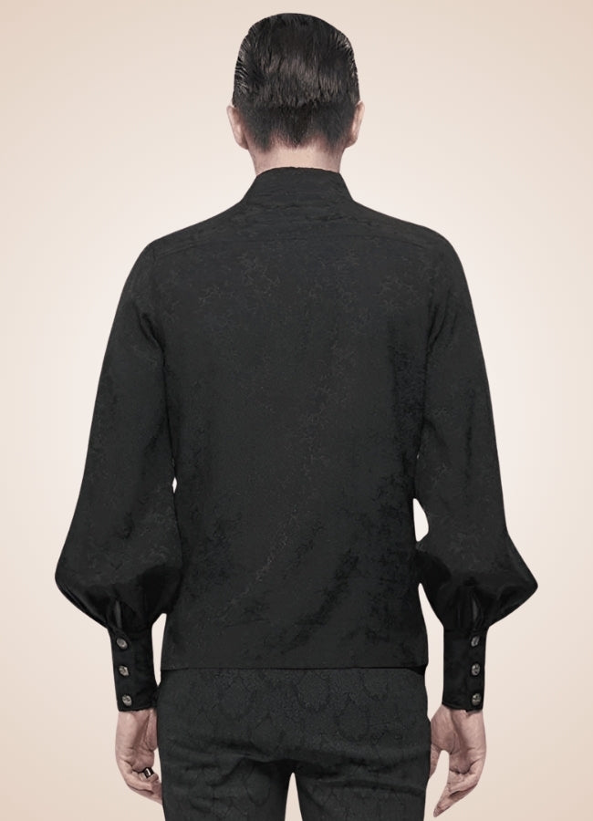 Long Sleeve Goth Style Shirt Black / 3XL long-sleeve-goth-style-shirt-black