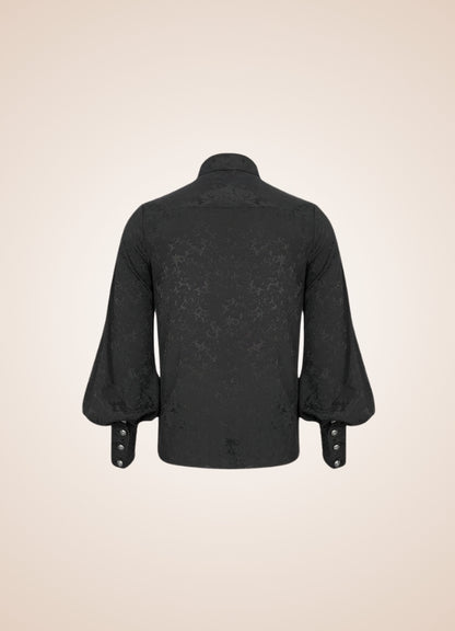 Long Sleeve Goth Style Shirt Black / 3XL long-sleeve-goth-style-shirt-black