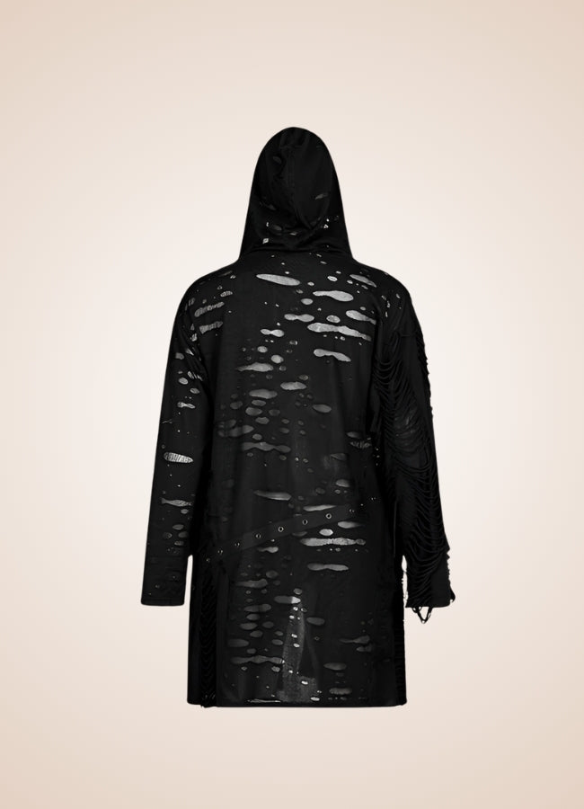 Man Gothic Style Coat Black / 3XL man-gothic-style-coat-black