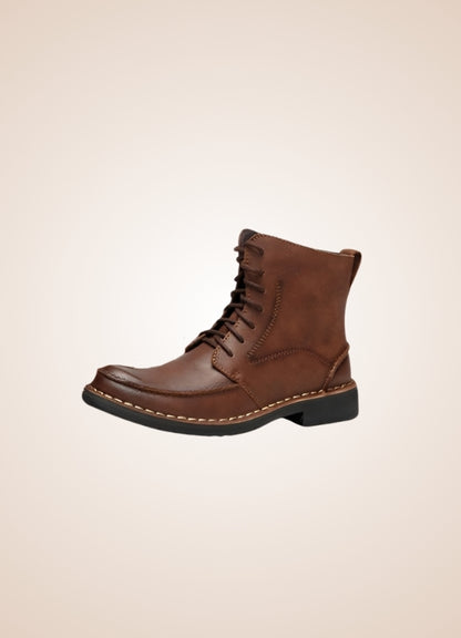 Men's Steampunk Leather Boots