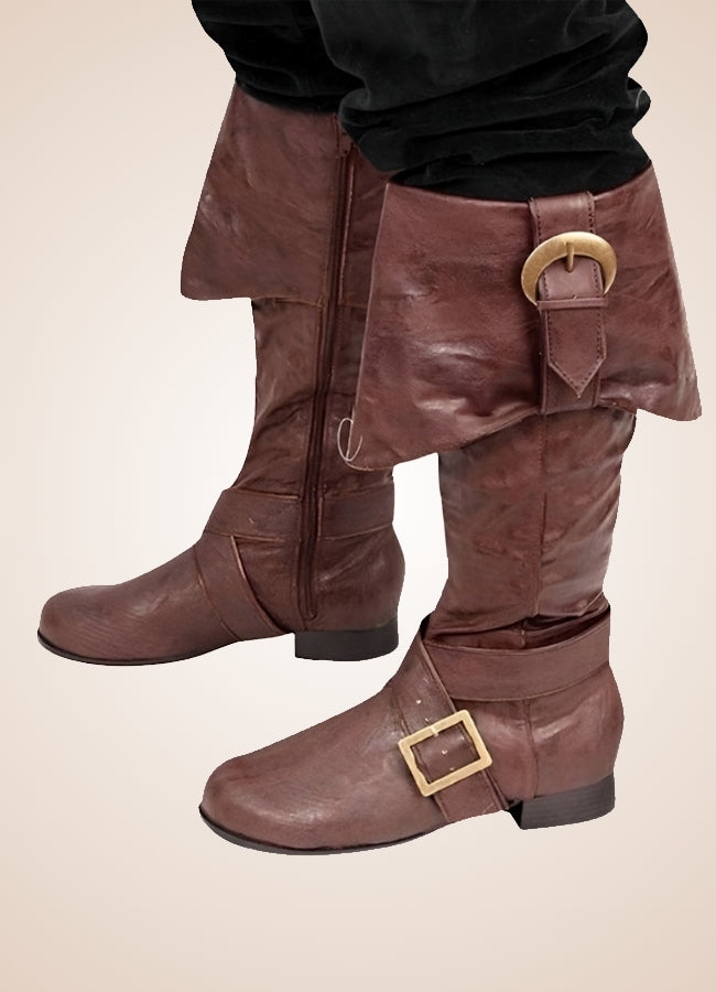 Men's Victorian Boots Brown / 14.0 mens-victorian-boots-brown