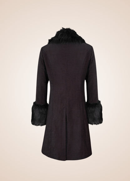 Men's Victorian Burgundy Coat Wine Red / 3XL mens-victorian-burgundy-coat-wine-red