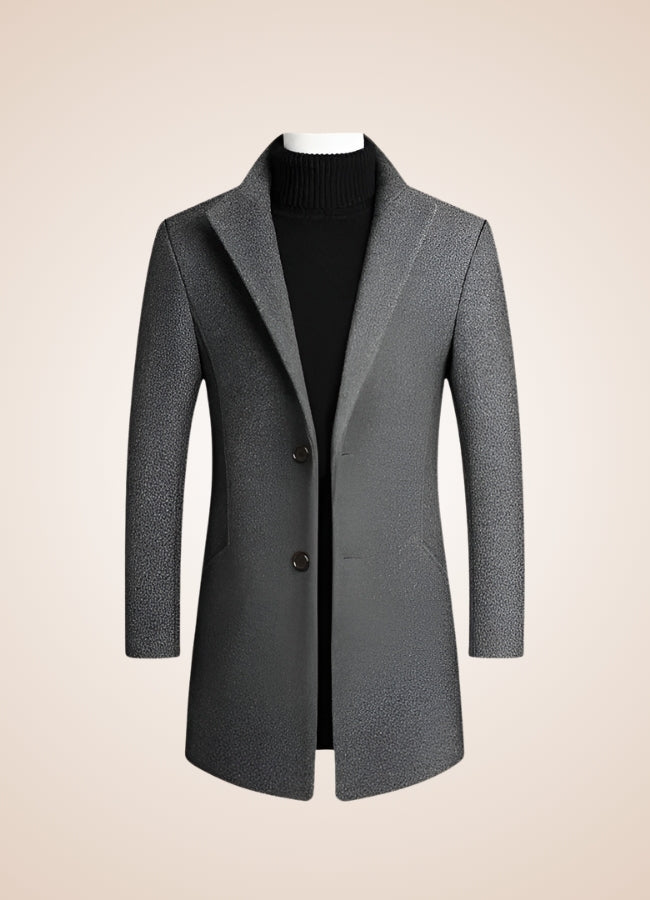 Men's Vintage Coat Gray / 3XL mens-vintage-coat-gray