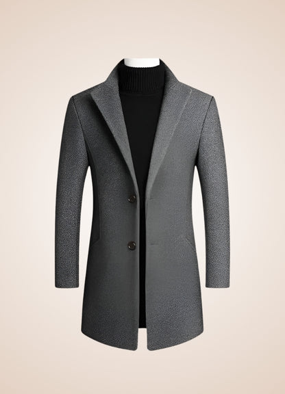 Men's Vintage Coat Gray / 3XL mens-vintage-coat-gray