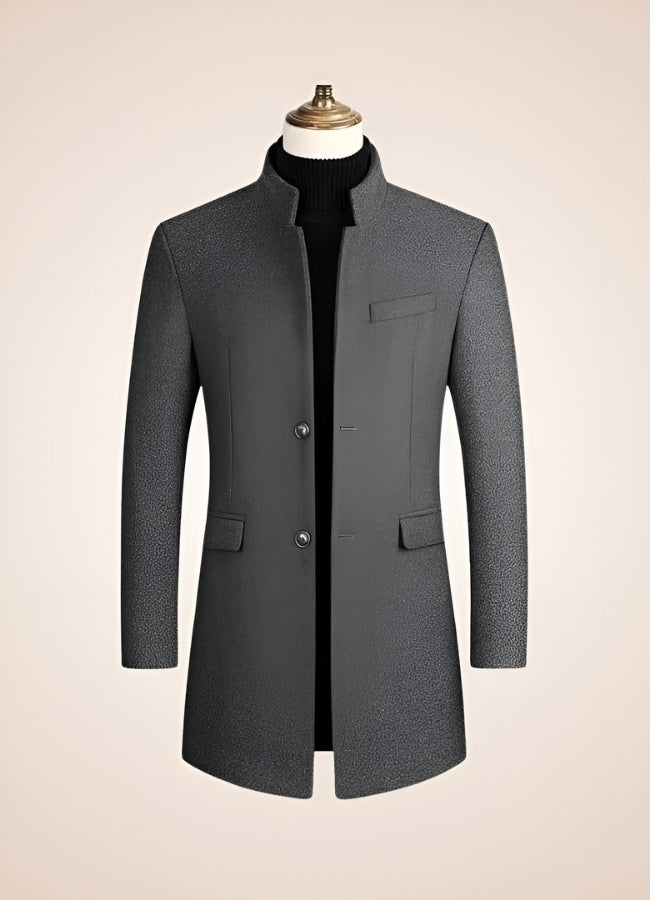 Men's Vintage Coat Gray / 3XL mens-vintage-coat-gray