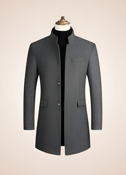 Men's Vintage Coat Gray / 3XL mens-vintage-coat-gray