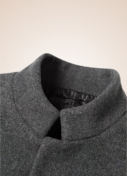 Men's Vintage Coat Gray / 3XL mens-vintage-coat-gray