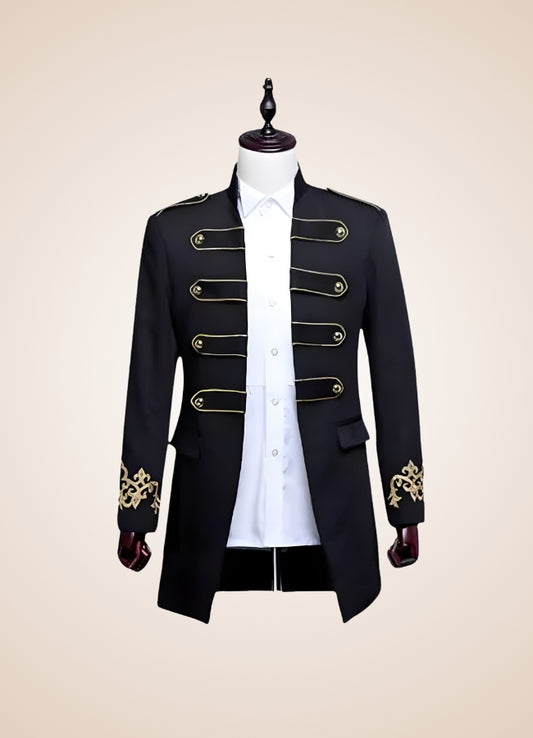 Noble Steampunk Coat Black / 2XL noble-steampunk-coat-black