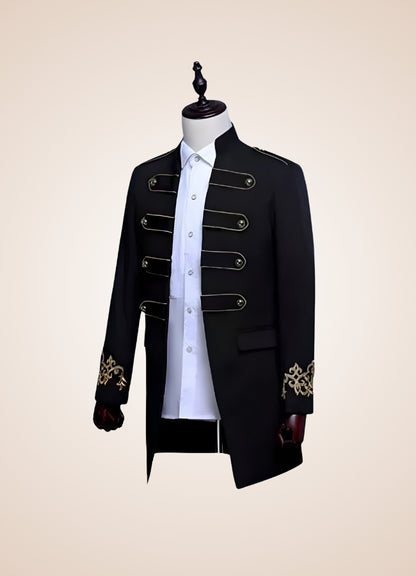 Noble Steampunk Coat Black / 2XL noble-steampunk-coat-black