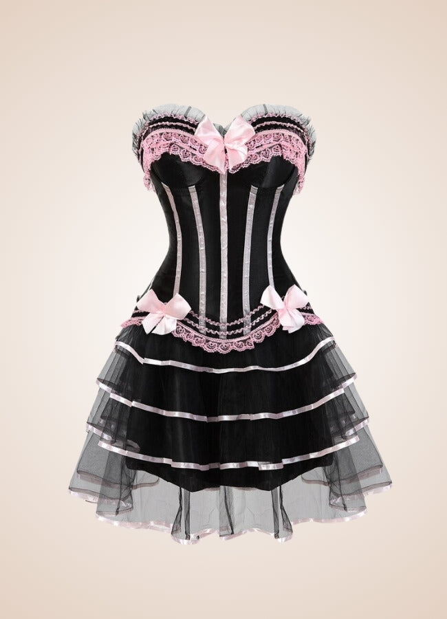 steampunk pink dress Retro Look with Steampunk Elements for Summer 2025
