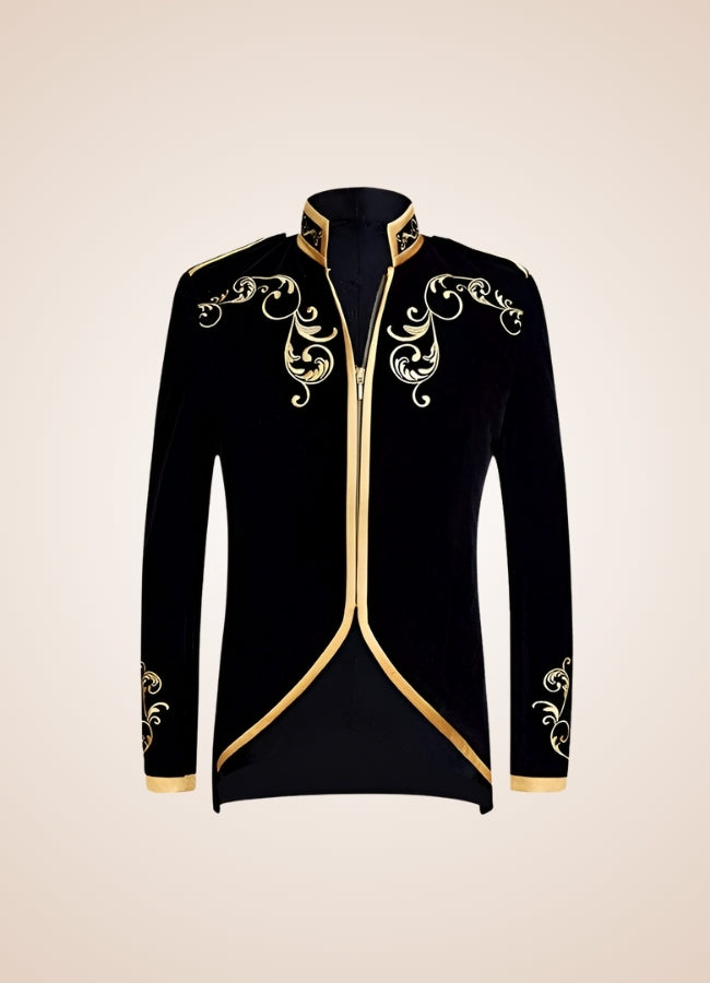 Prince Black Gold Jacket Black / 2XL prince-black-gold-jacket-black