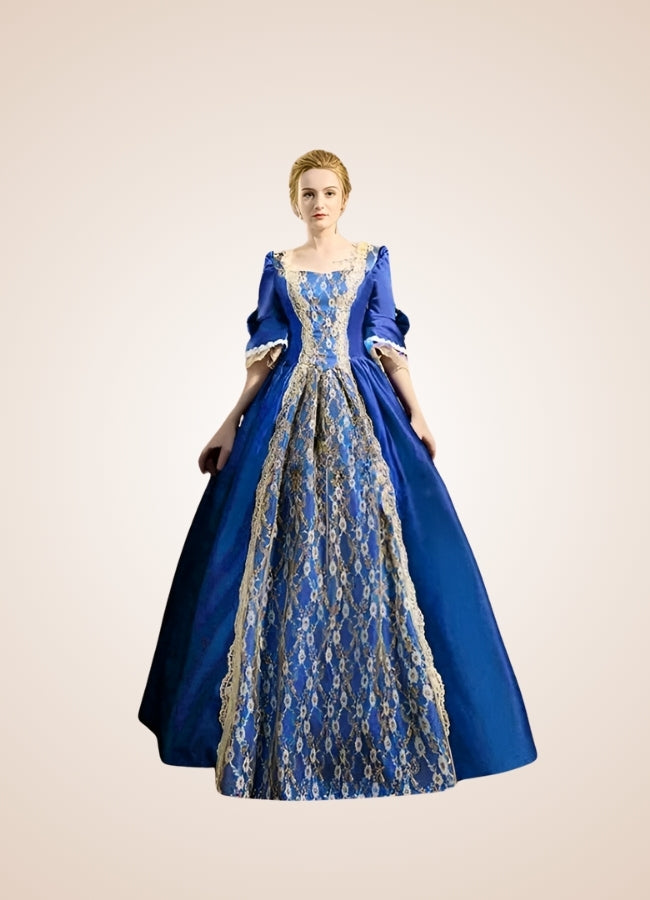 Princess Medieval Steampunk Dress Blue / 4XL princess-medieval-steampunk-dress-blue