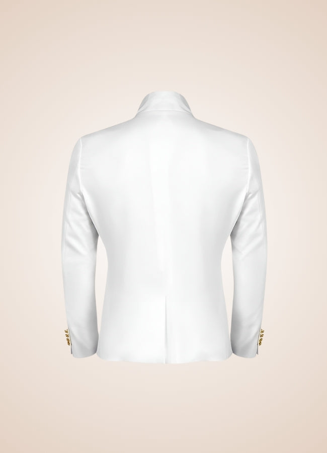 Renaissance Double Breasted Jacket White / XL renaissance-double-breasted-jacket-white