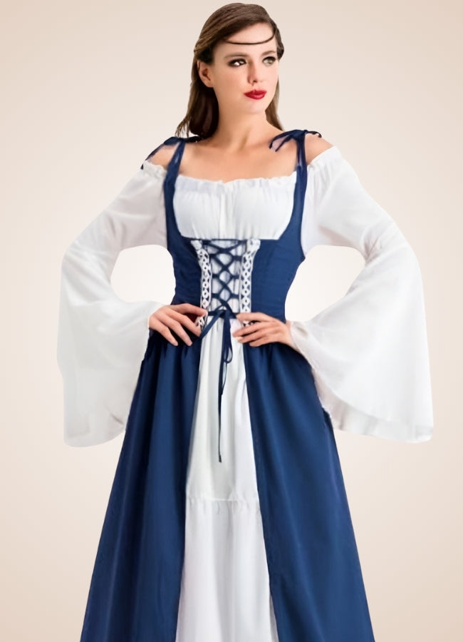 Renaissance Medieval Dress Blue / 4XL renaissance-medieval-dress-blue