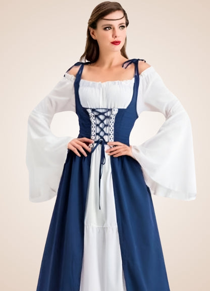 Renaissance Medieval Dress Blue / 4XL renaissance-medieval-dress-blue