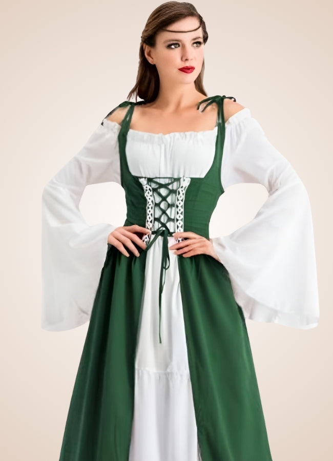 Renaissance Medieval Dress Green / 4XL renaissance-medieval-dress-green