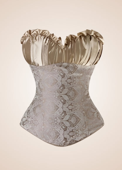 Renaissance Princess Overbust Corset Gold / 4XL renaissance-princess-overbust-corset-gold