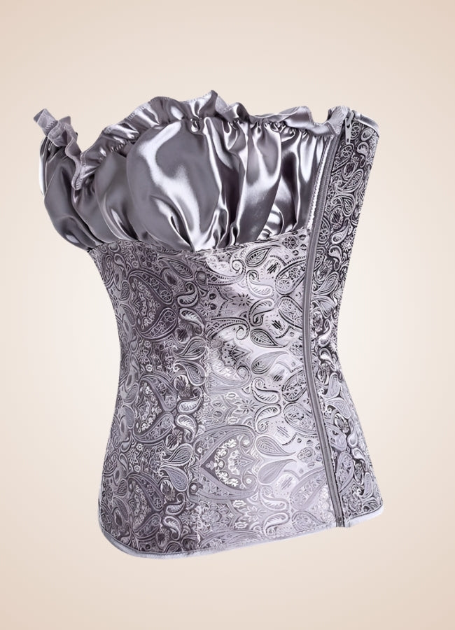 Renaissance Steampunk Bustier Gray / 4XL renaissance-steampunk-bustier-gray