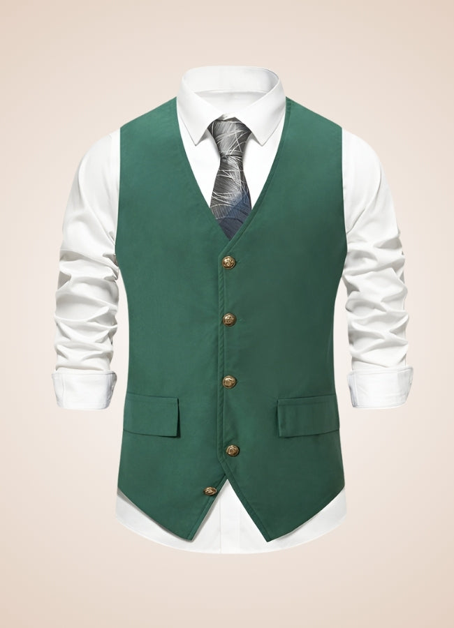 Retro Green Suit Vest Green / XL retro-green-suit-vest-green