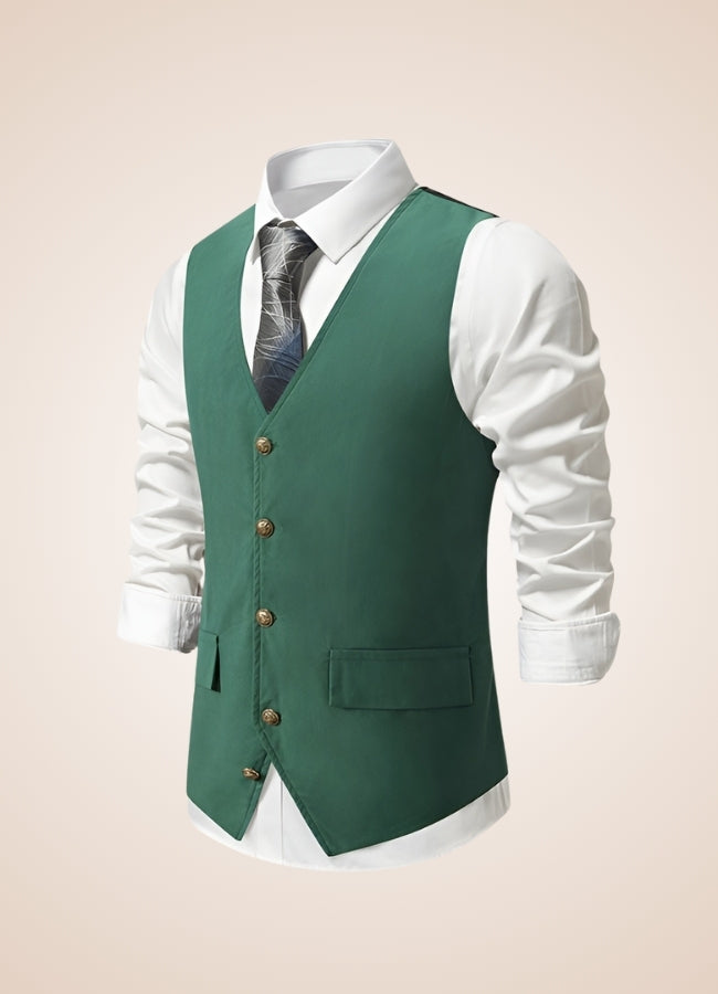 Retro Green Suit Vest Green / XL retro-green-suit-vest-green