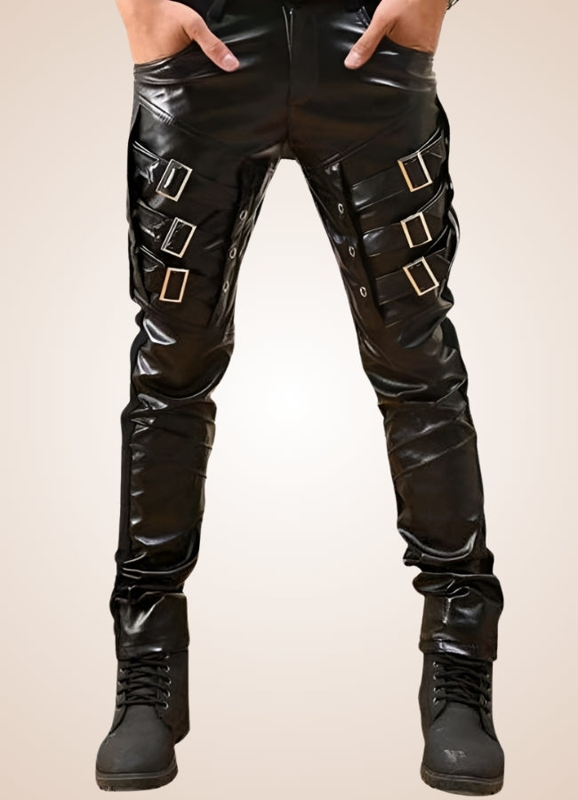 Skinny Gothic Leather Pants Black / 38.0 skinny-gothic-leather-pants-black