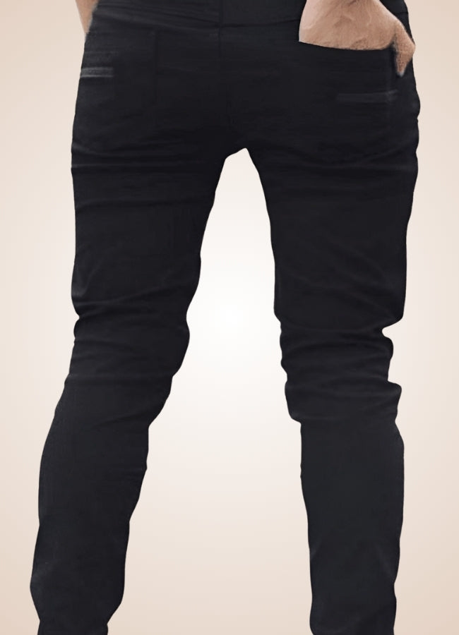 Slim Fit Spring Trousers Black / 34.0 slim-fit-spring-trousers-black