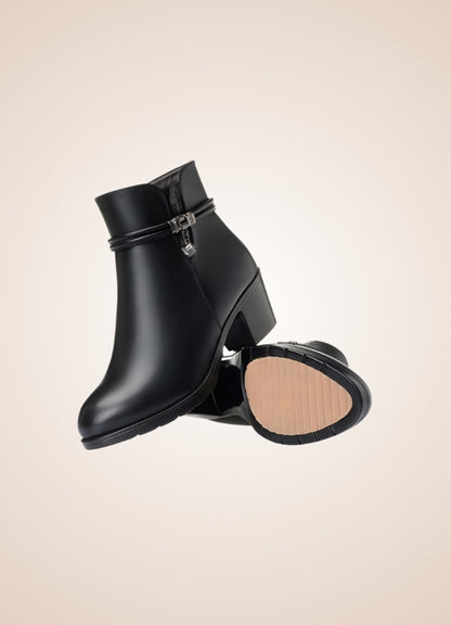 Soft Leather Women's Ankle Boots Black / 12.5 soft-leather-womens-ankle-boots-black